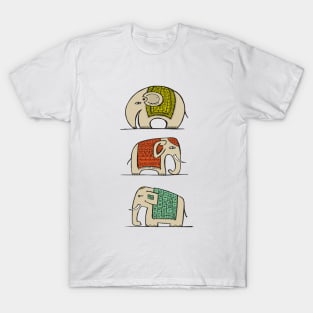 Colorful Elephants T-Shirt